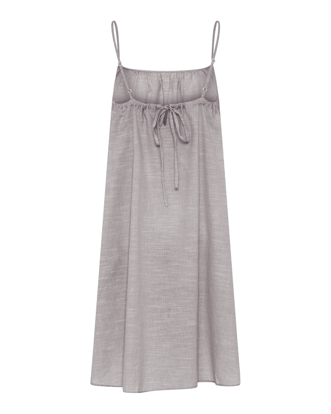 FRAU Vancouver kjole kort Dress Coffee Quartz Stripe