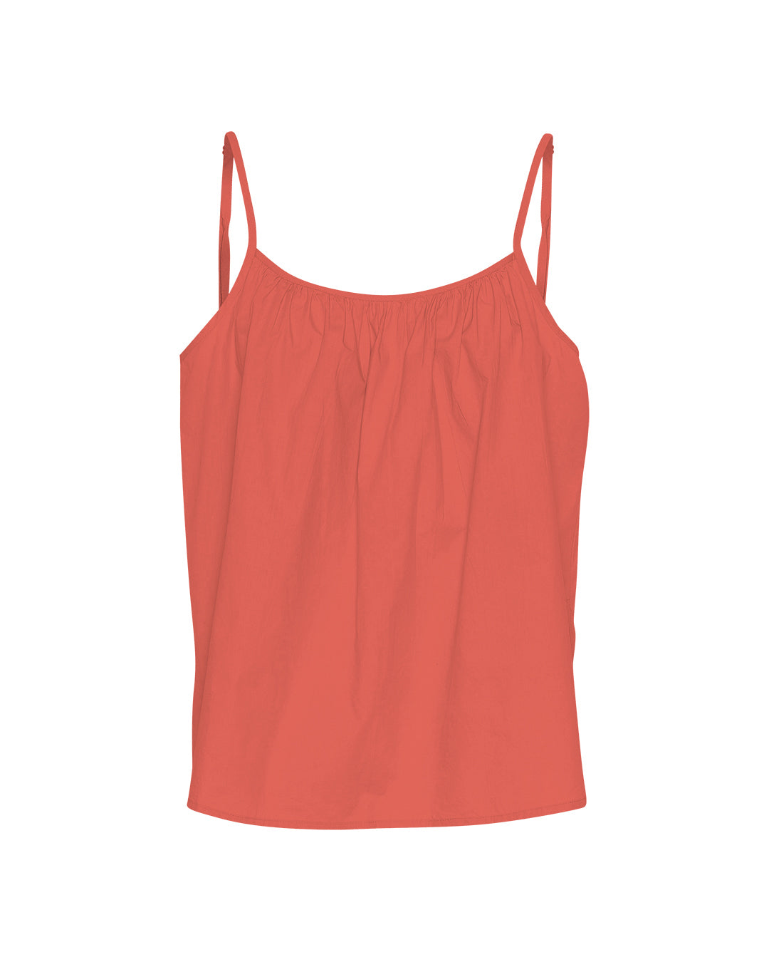 FRAU Vancouver top Top Hot Coral