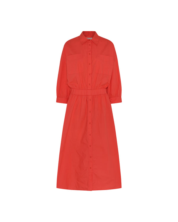 FRAU Vienna kjole Dress Hot Coral