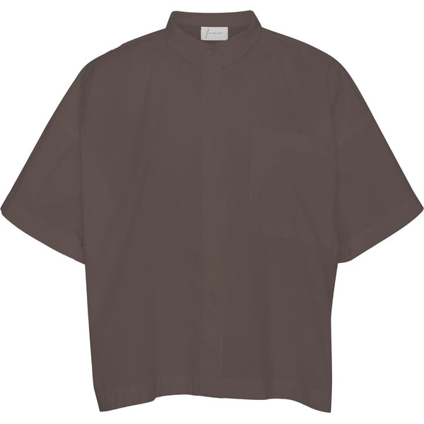 FRAU Nice skjorte Shirt Coffee Quartz