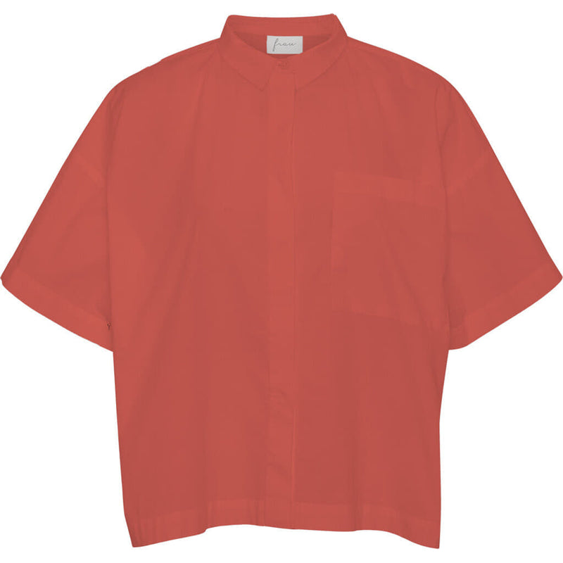 FRAU Nice skjorte Shirt Hot Coral