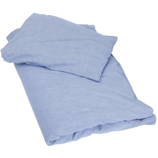 FRAU Sengetøj 140 x 220 cm Bed linen Medium Blue Stripe